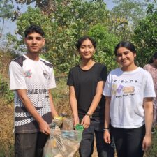 Plastic collection at Sipna